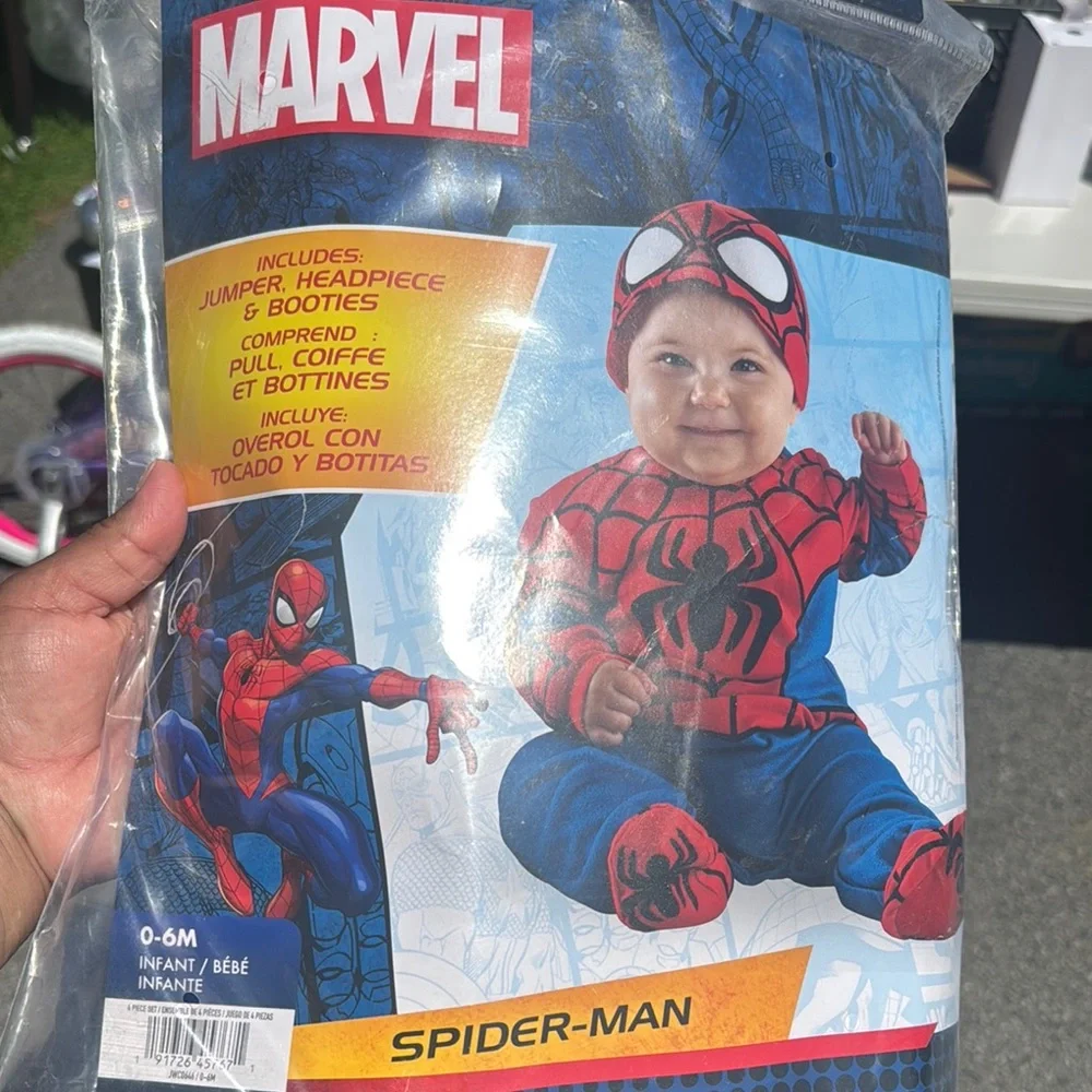 Marvel Spider-Man Infant Costume - Red & Blue - Picture 1 of 1